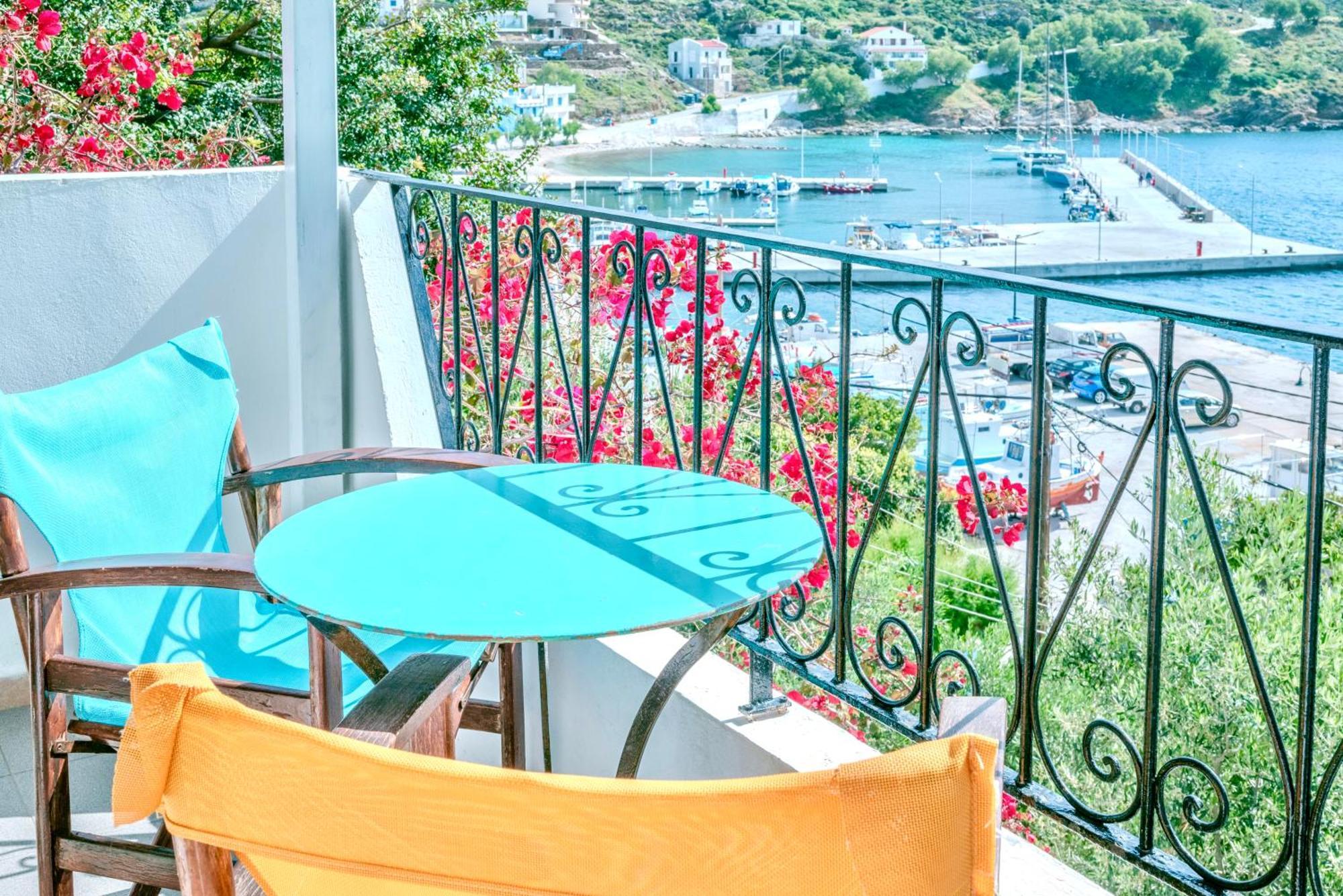 Patras Apartments Fourni Ikarias Bagian luar foto