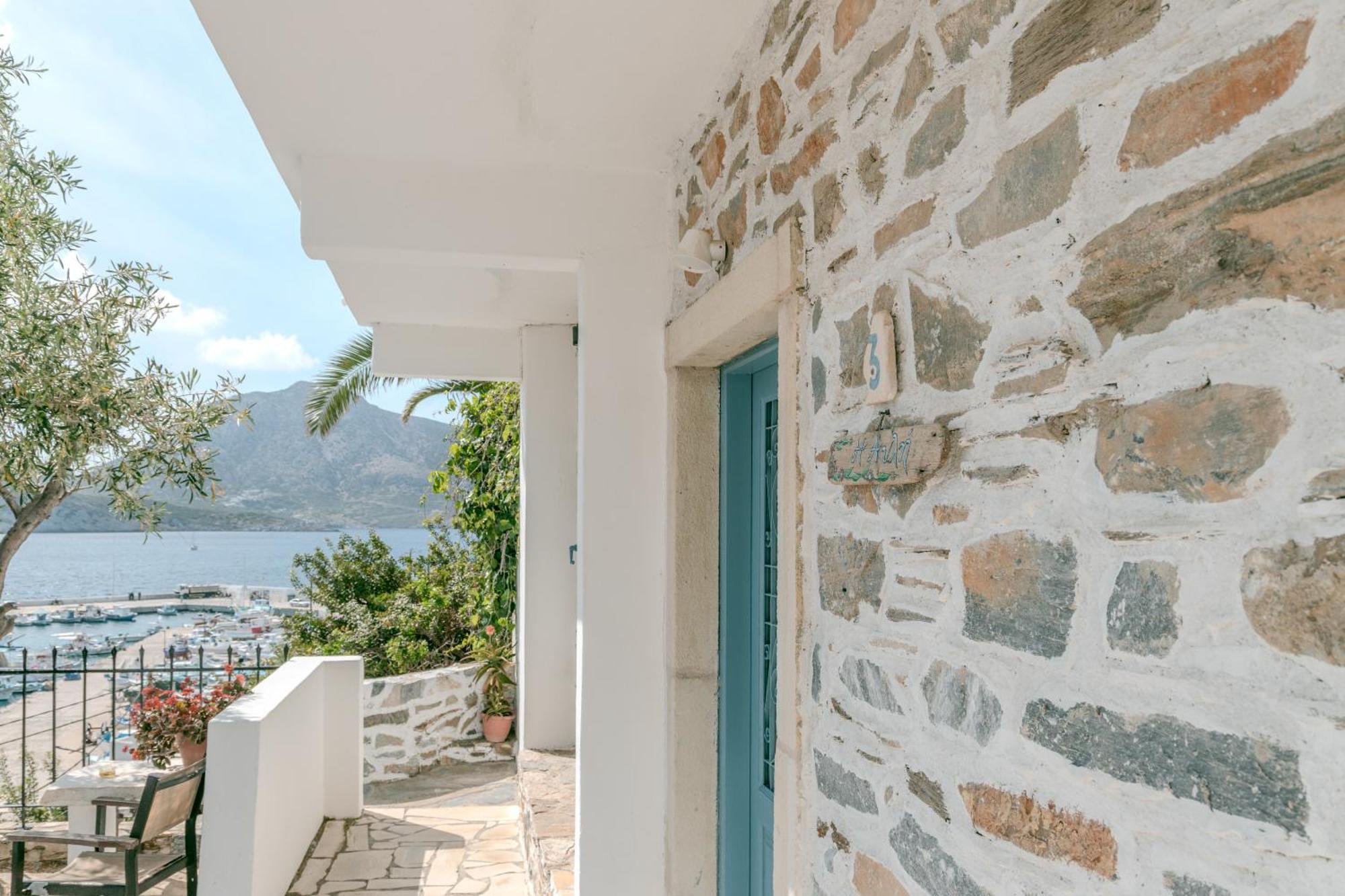 Patras Apartments Fourni Ikarias Bagian luar foto
